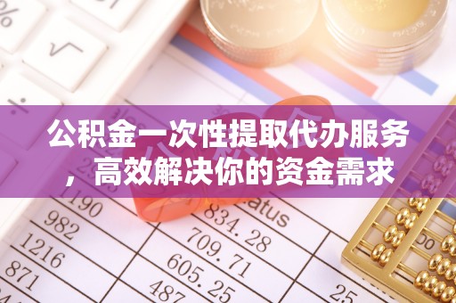 新林公积金一次性提取代办服务，高效解决你的资金需求