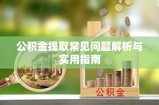 新林公积金提取常见问题解析与实用指南