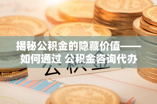 新林揭秘公积金的隐藏价值——如何通过 公积金咨询代办提取 优化财富管理