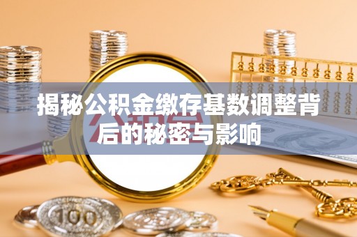 新林揭秘公积金缴存基数调整背后的秘密与影响