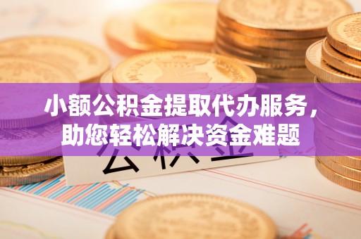 新林小额公积金提取代办服务，助您轻松解决资金难题