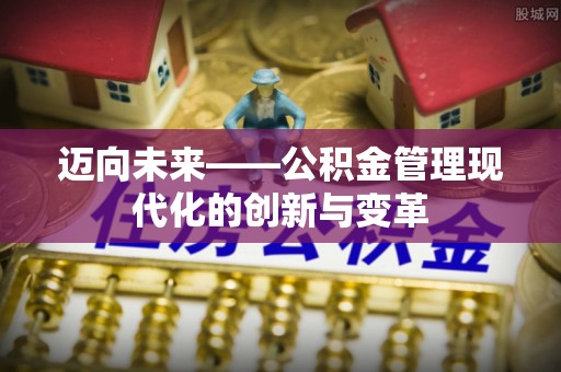 新林迈向未来——公积金管理现代化的创新与变革