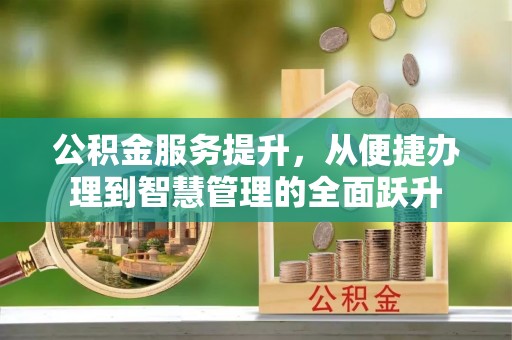 新林公积金服务提升，从便捷办理到智慧管理的全面跃升