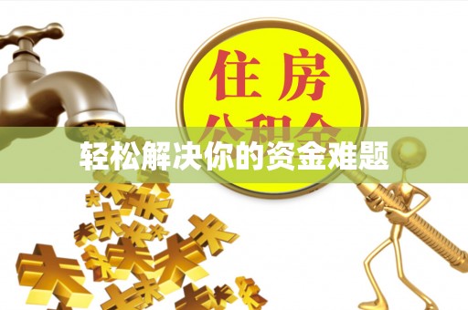 新林轻松解决你的资金难题