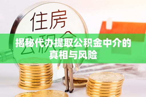 新林揭秘代办提取公积金中介的真相与风险