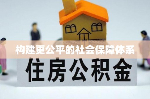 新林构建更公平的社会保障体系