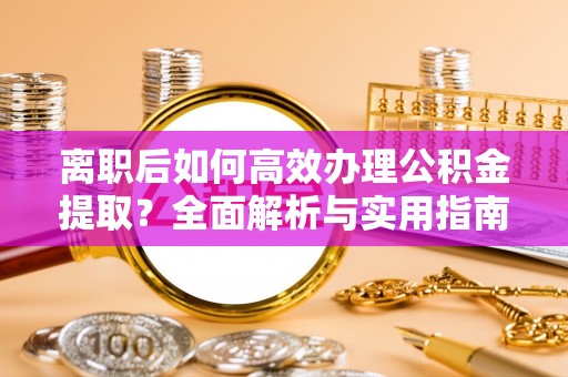 新林离职后如何高效办理公积金提取？全面解析与实用指南