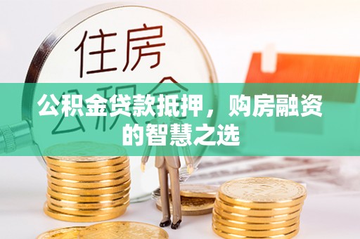 新林公积金贷款抵押，购房融资的智慧之选