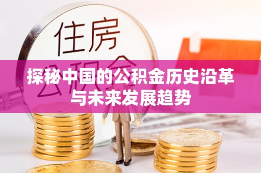 新林探秘中国的公积金历史沿革与未来发展趋势