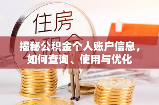 新林揭秘公积金个人账户信息，如何查询、使用与优化