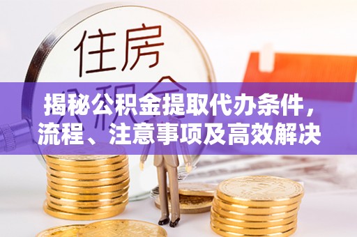 新林揭秘公积金提取代办条件，流程、注意事项及高效解决方案