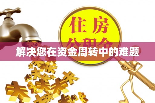 新林解决您在资金周转中的难题
