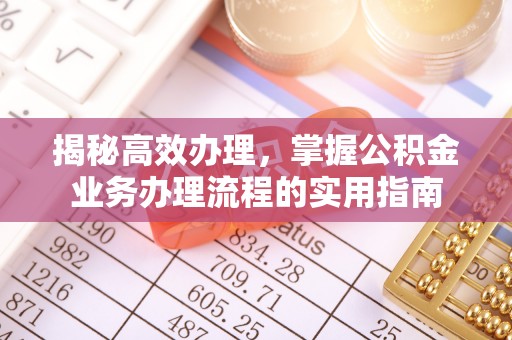 新林揭秘高效办理，掌握公积金业务办理流程的实用指南