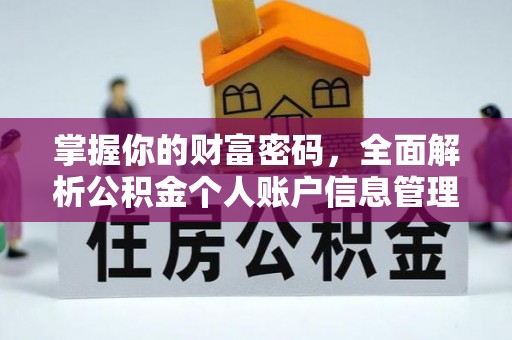 新林掌握你的财富密码，全面解析公积金个人账户信息管理