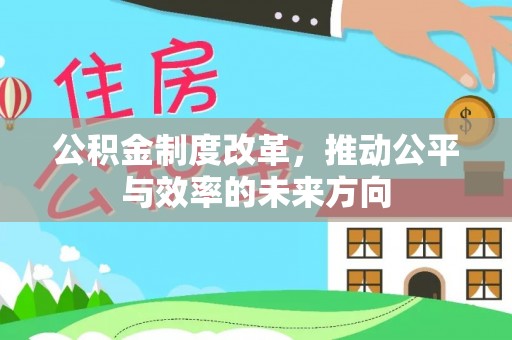 新林公积金制度改革，推动公平与效率的未来方向