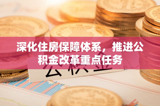 新林深化住房保障体系，推进公积金改革重点任务