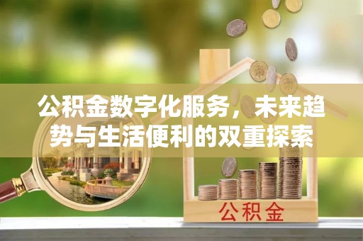 新林公积金数字化服务，未来趋势与生活便利的双重探索