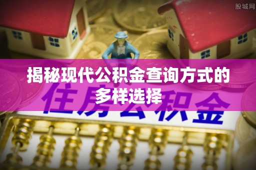 新林揭秘现代公积金查询方式的多样选择