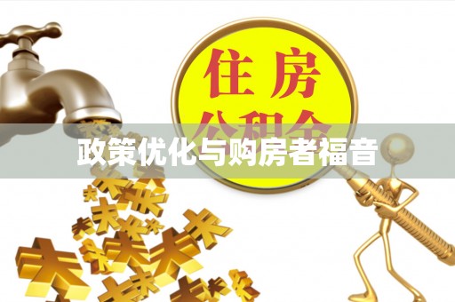 新林政策优化与购房者福音