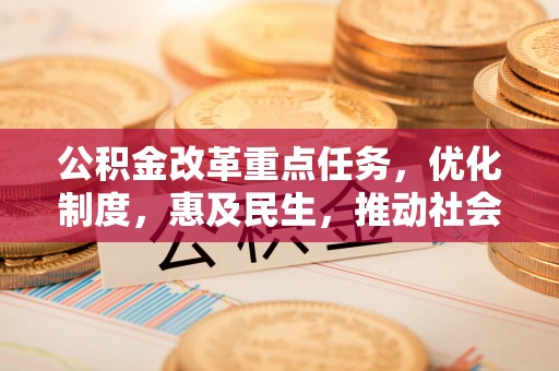 新林公积金改革重点任务，优化制度，惠及民生，推动社会公平