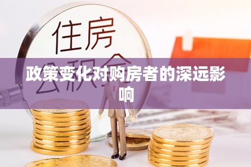 新林政策变化对购房者的深远影响