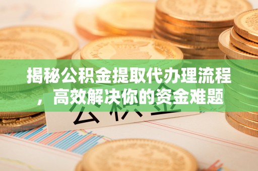 新林揭秘公积金提取代办理流程，高效解决你的资金难题