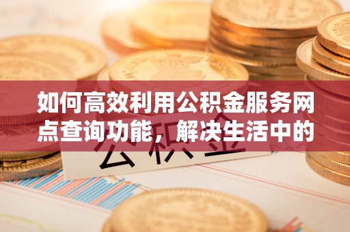 新林如何高效利用公积金服务网点查询功能，解决生活中的资金难题