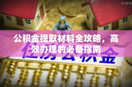 新林公积金提取材料全攻略，高效办理的必备指南