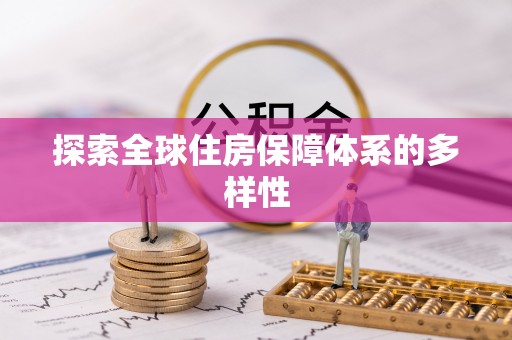 新林探索全球住房保障体系的多样性
