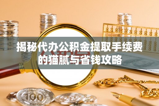 新林揭秘代办公积金提取手续费的猫腻与省钱攻略