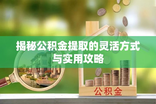 新林揭秘公积金提取的灵活方式与实用攻略