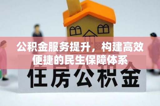 新林公积金服务提升，构建高效便捷的民生保障体系