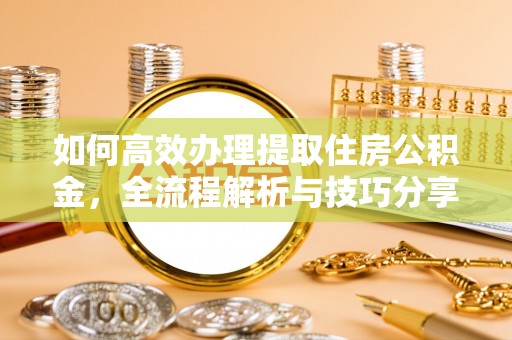 新林如何高效办理提取住房公积金，全流程解析与技巧分享