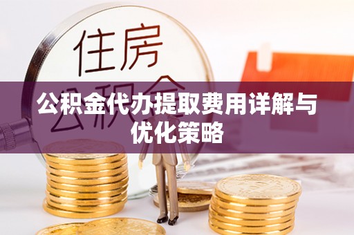 新林公积金代办提取费用详解与优化策略