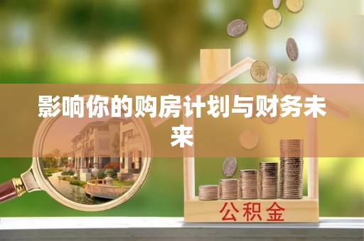 新林影响你的购房计划与财务未来