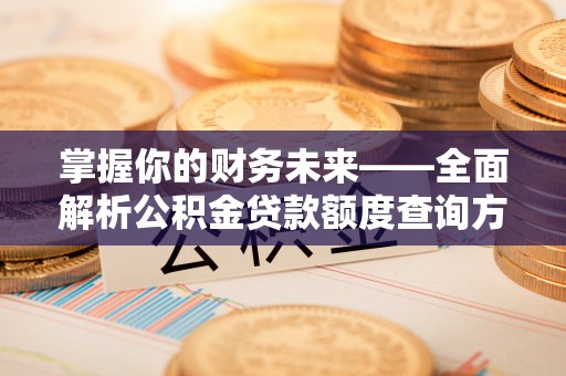 新林掌握你的财务未来——全面解析公积金贷款额度查询方法