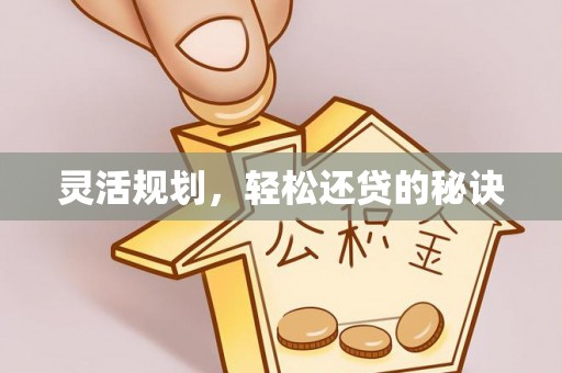 新林灵活规划，轻松还贷的秘诀
