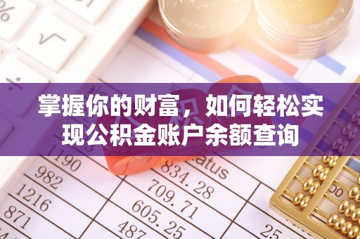 新林掌握你的财富，如何轻松实现公积金账户余额查询