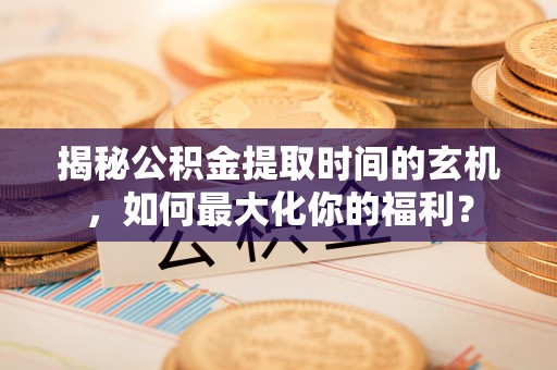 新林揭秘公积金提取时间的玄机，如何最大化你的福利？
