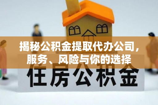 新林揭秘公积金提取代办公司，服务、风险与你的选择
