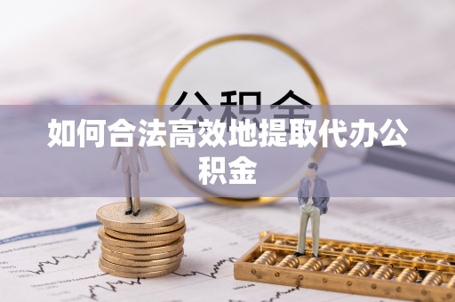 新林如何合法高效地提取代办公积金