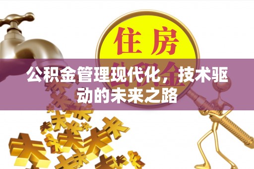 新林公积金管理现代化，技术驱动的未来之路